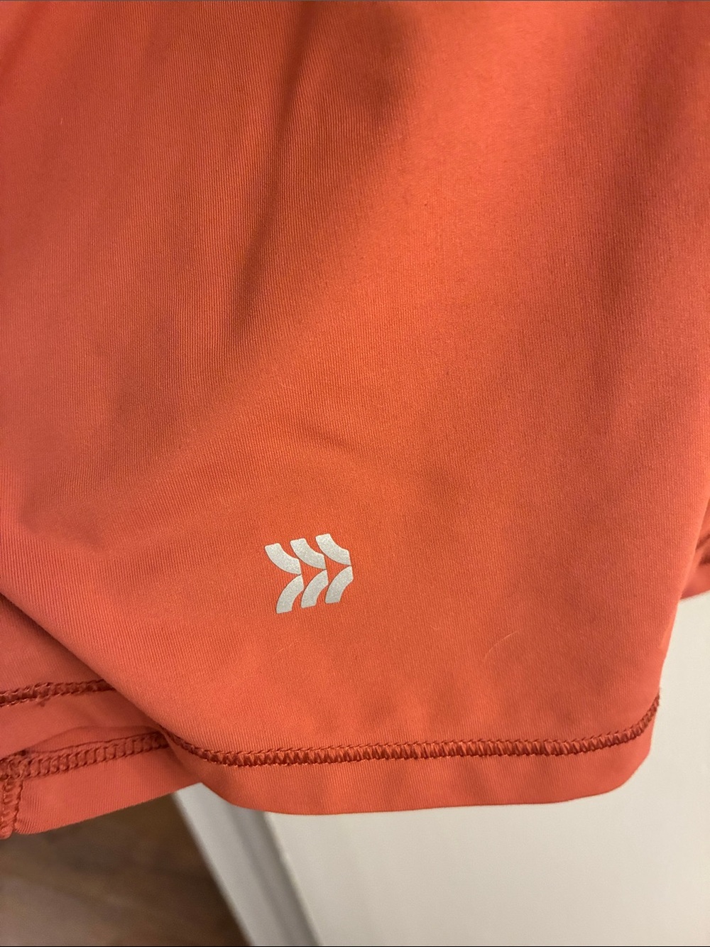 all in motion Rust-Orange Racerback Tank Top - Picture 3 of 5